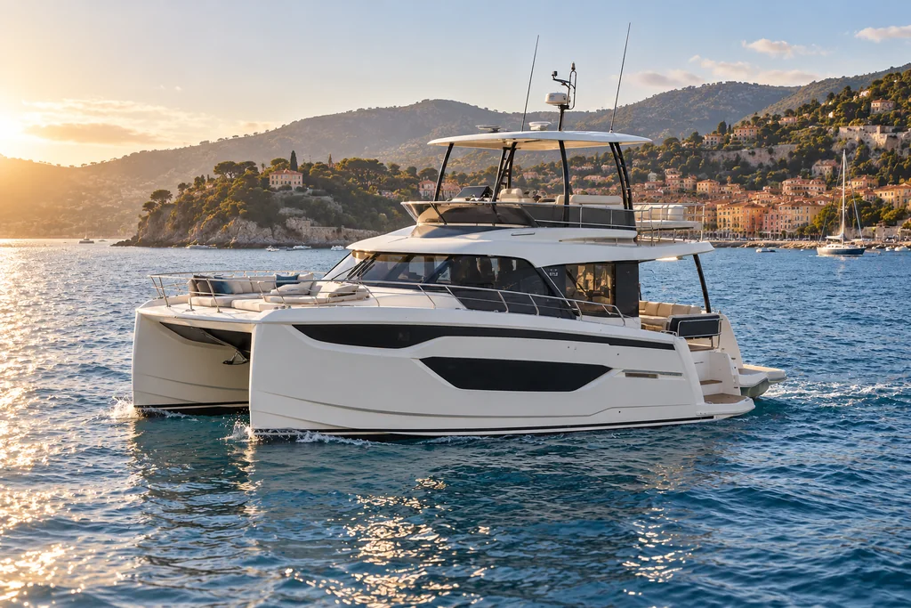Prestige M48 or comparable yacht