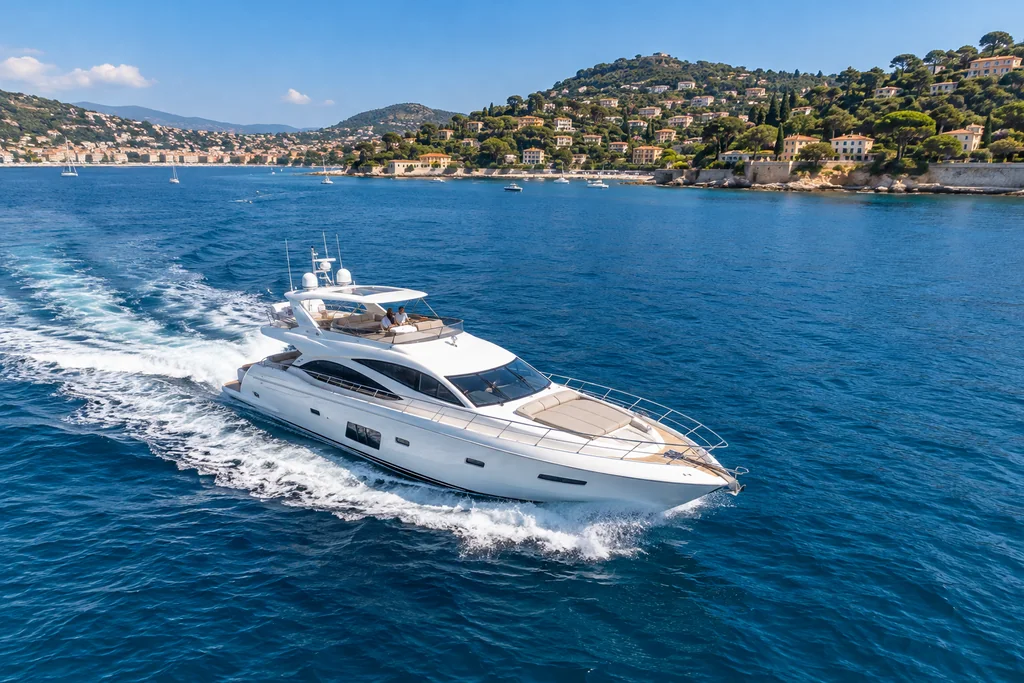 Crewed yacht charter from Nice