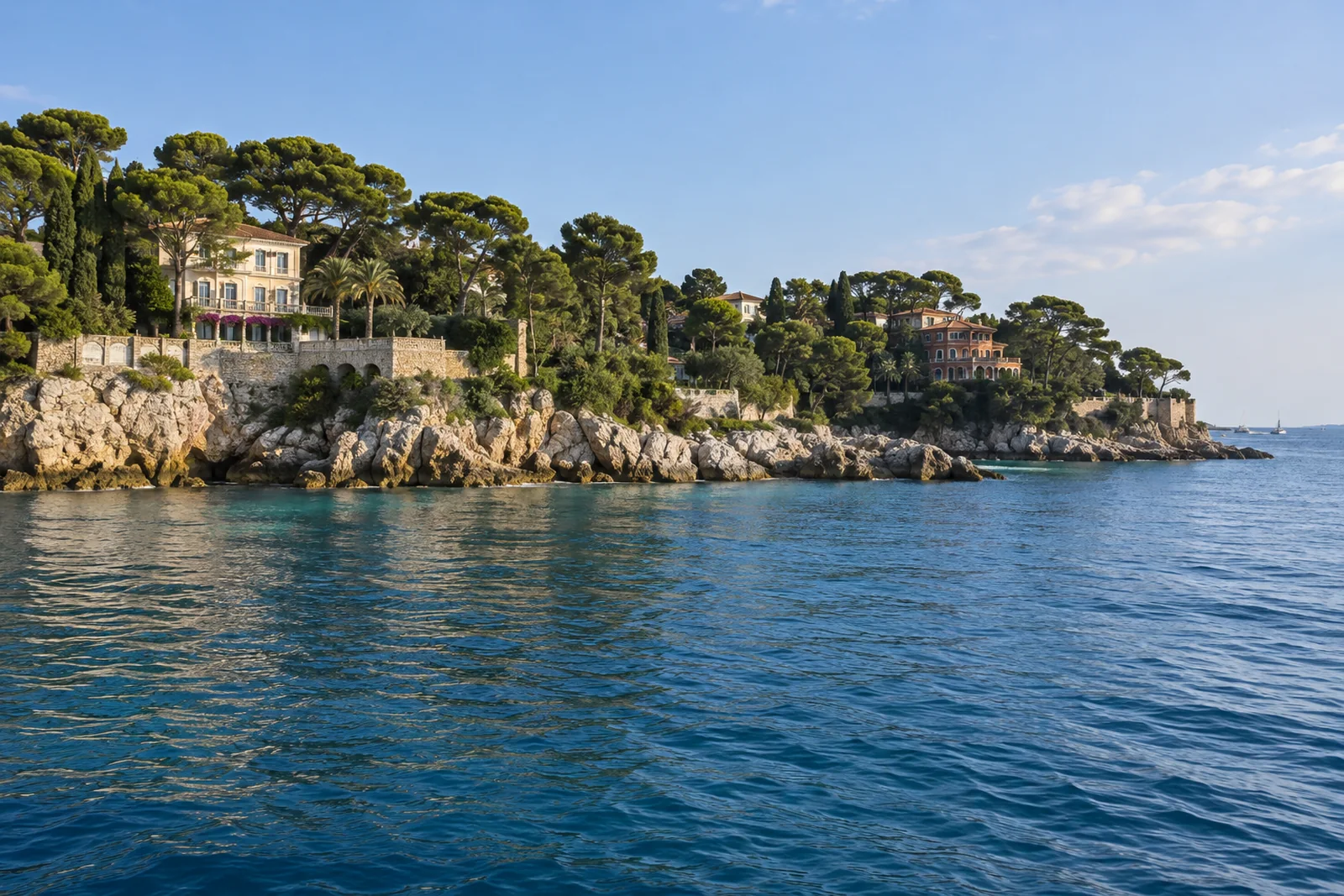 Cap Ferrat : choisir le rivage et le temps de pause